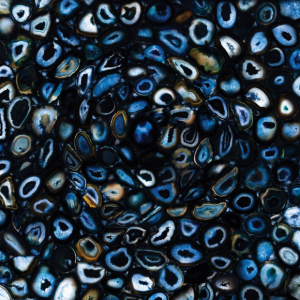Brazilian Blue Agate Semi Precious Stone for Home Decor